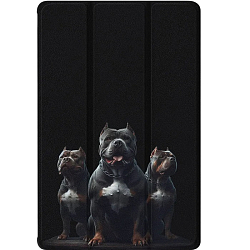 Чехол футляр-книга ZIBELINO для iPad Air 11" 2025 (M3)/Apple iPad Air 2024 11" (M2)/Air 5 2022/Air 4 2020 10.9"  (черный) 1440 ГОРДЕЛИВЫЕ ПИТБУЛИ
