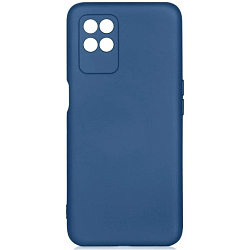 Силиконовый чехол SILICONE CASE для Realme 8i синий