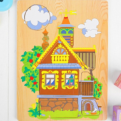 Рамка-вкладыш "Дерево-Теремок"