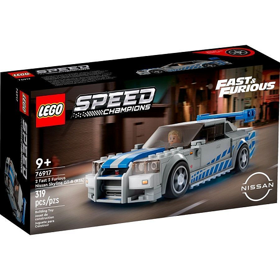 Конструктор LEGO Speed Champions 76917 Skyline GT-R (R34) УЦЕНКА