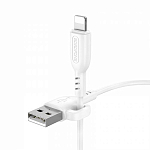 Кабель USB <--> Lightning 1.0м BOROFONE BX91 Symbol, белый