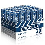 Элемент питания ERGOLUX LR03 BP-20 (480)