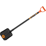 Лопата совковая с ребрами жесткости FINLAND 1456-ч, 1280 мм, деревянный черенок