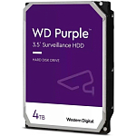 Внутренний HDD 3.5" 4Tb WD Purple (WD43PURZ) {Serial ATA III, 5400- rpm, 256Mb}