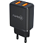 Сетевое ЗУ 2USB 2.4A FUMIKO CH14 черное
