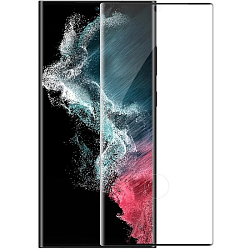 Противоударное стекло 3D NONAME для Samsung Galaxy S24 Ultra (6.8") черный