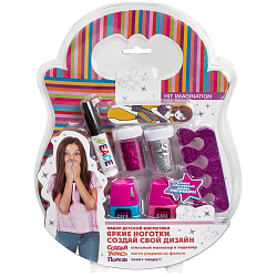 Набор детской косметики «Яркие ноготки. Создай свой дизайн» J-209_N