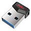 USB  4Gb Netac UM81, чёрный металл