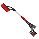 Щетка для снега AVS WB-6312 73см мягкая ручка,распущенная щетина