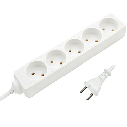 Сетевой удлинитель  5.0м СТАРТ S 5x5 -V, 5 розеток