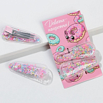 Заколки для волос «Девочка-конфетка», 2 шт.