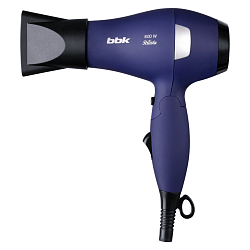 Фен BBK BHD0800 темно-синий Серия ""Stlista""