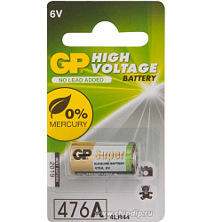 Элемент питания GP High 4LR44 / 476A 6V 1 шт