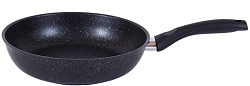 Сковорода 26/6см KUKMARA смт262а темный мрамор с ручкой