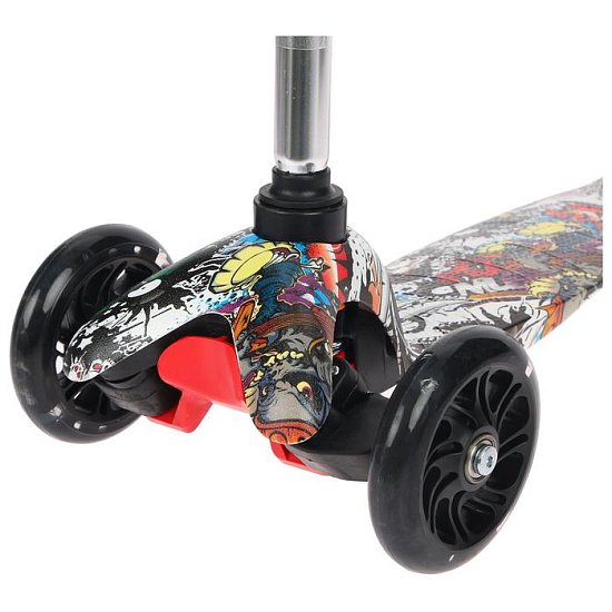 Самокат GRAFFITI Brisk 2884961