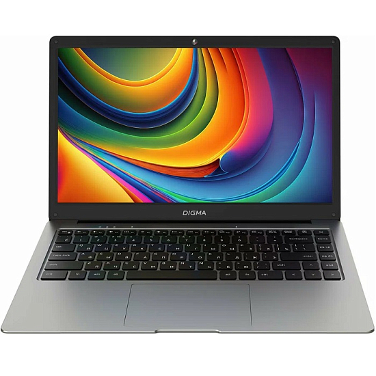 Ноутбук 14" Digma EVE P4850 Pentium N5030 8Gb SSD256Gb Intel UHD Graphics 605 IPS FHD (1920x1080) Windows 11 Professional dk.grey WiFi BT Cam 4800mAh
