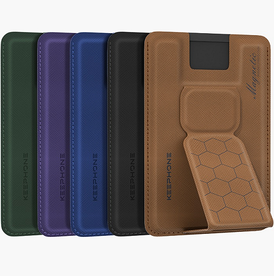 Кошелек для карт KEEPHONE SNAPFIT MAGNET WALLET (BLACK)