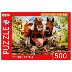 Пазл Веселая фирма. Умные игры 500 дет. 4680107925640