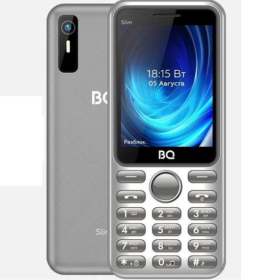 Телефон BQ 2833 Slim Gray