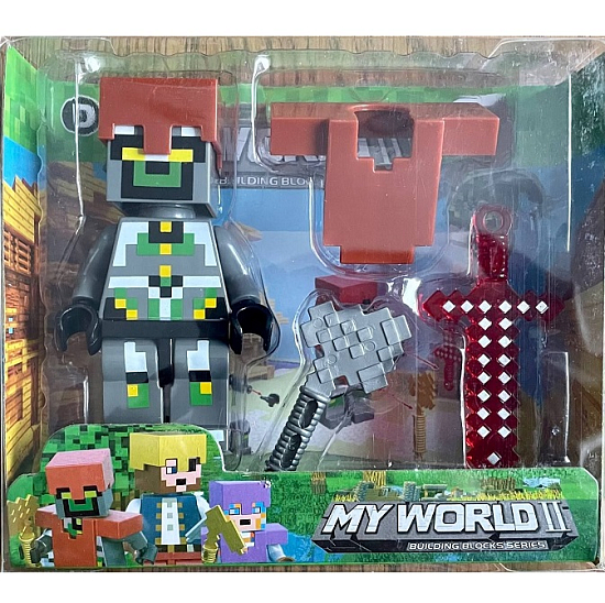 Конструктор My World персонаж Майнкрафт