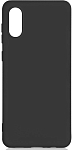 Силиконовый чехол DF для Samsung Galaxy A02 DF sOriginal-27 (black) микрофиброй
