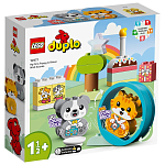 Конструктор LEGO DUPLO 10977 Мой первый щенок и котёнок и их звуки