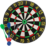 Дартс "В цель", d-35 см, толщина 2 см, 3 дротика, дротик 14.2 х 3.2 см  5266434