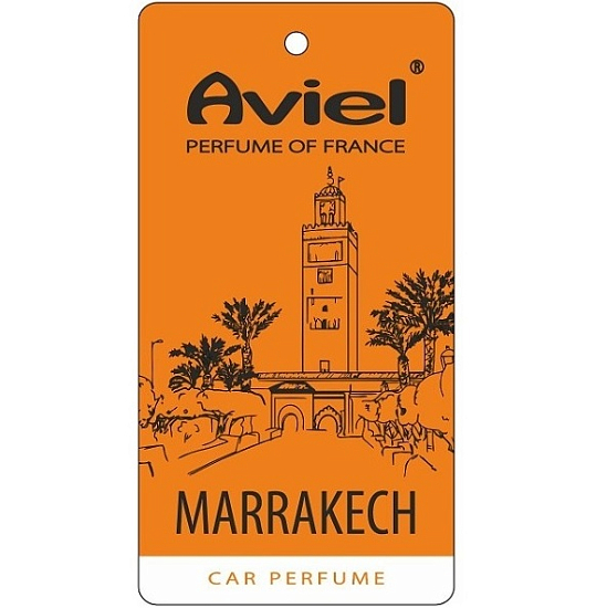 Ароматизатор AVIEL "MARRAKECH" картонный