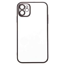 Задняя накладка PC073 для iPhone 11 (black) (213774) с закрытой камерой