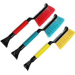 Щетка для снега Black&Blue ВВ1004, мягкая ручка, 42 см, 1839587