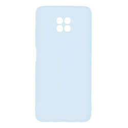 Задняя накладка SILICONE COVER для Xiaomi Redmi Note 9T голубой
