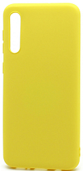 Задняя накладка Silicone Case NEW ERA для Samsung Galaxy A50/A30S/A50S желтый