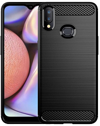 Задняя накладка ZIBELINO COVER BACK ELEGANT для Samsung Galaxy A10S (Black)