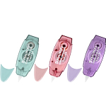 Корректирующая лента BRAUBERG PASTEL, 5 мм х 6 м, ВЫГОДНАЯ УПАКОВКА 3 штуки в блистере, 272658