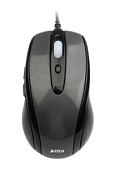 Мышь A4TECH D-708X-1 USB Grey gloss