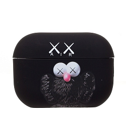 Силиконовый чехол Luxo Creative для AirPods Pro2 (88) (black) (230981)