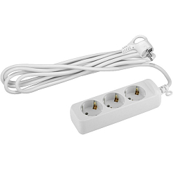 Сетеой удлинитель  7.0м ЭРА U-3e-7m-3x1, 3гн, с/з ПВС 3х1 16А