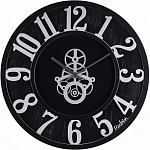 Часы настенные РУБИН "Механизм", из дерева, с патиной d=40 (4046-002)