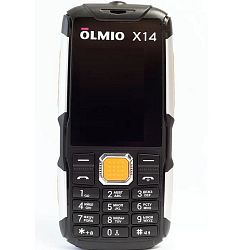 Телефон OlMIO X14 черно-оранжевый
