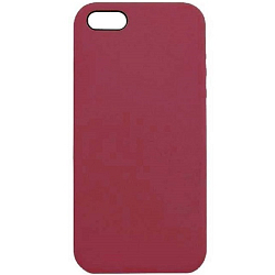 Cиликоновый чехол CTR для iPhone 7 Plus Soft Touch (спелый гранат)