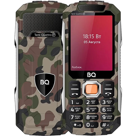 Телефон BQ 2817 Tank Quattro Power Камуфляж