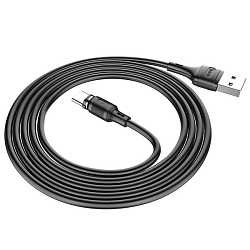 Кабель USB <-- > Type-C  1.0м HOCO X52 Sereno, 3,0А, цвет: чёрный
