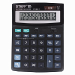 Калькулятор настольный STAFF STF-888-12 (200х150мм), 12 разрядов, двойное питание, 250149