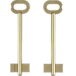 Заготовка ключа Могилев-2 100*26*11 мм, лат., б/п