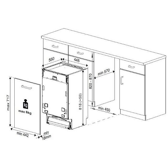 Посудомоечная машина BEKO DIS 25010