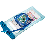 Сумка водонепроницаемая с защёлкой универсальная,  голубая