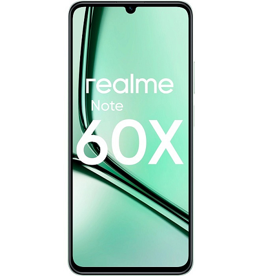 Смартфон Realme Note 60х 3/64Gb, зеленый