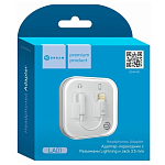 Переходник Jack 3.5 >--> Lightning DREAM LA01 белый