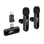 Микрофон БП HOCO L20A Black Lightning 8-pin Type-C