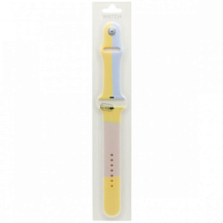 Силиконовый ремешoк MOBI для Apple Watch 42/44mm цветной (004) (L)